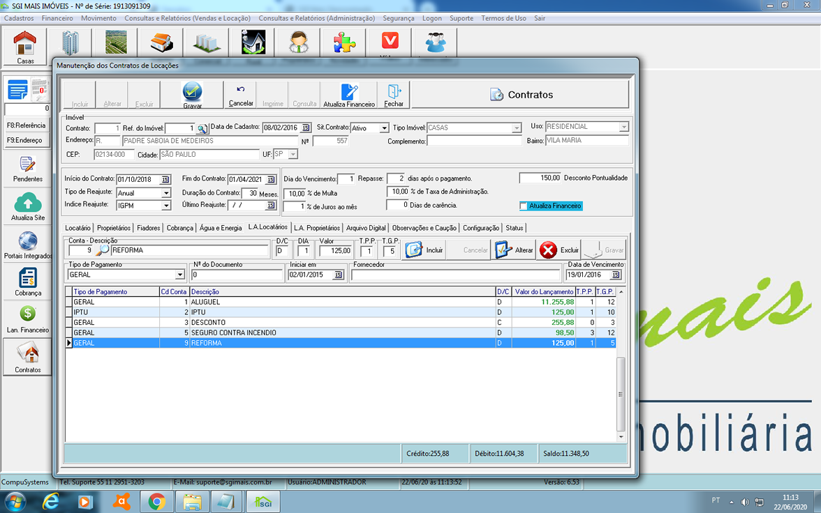 SGI Comercial e Administração Desktop